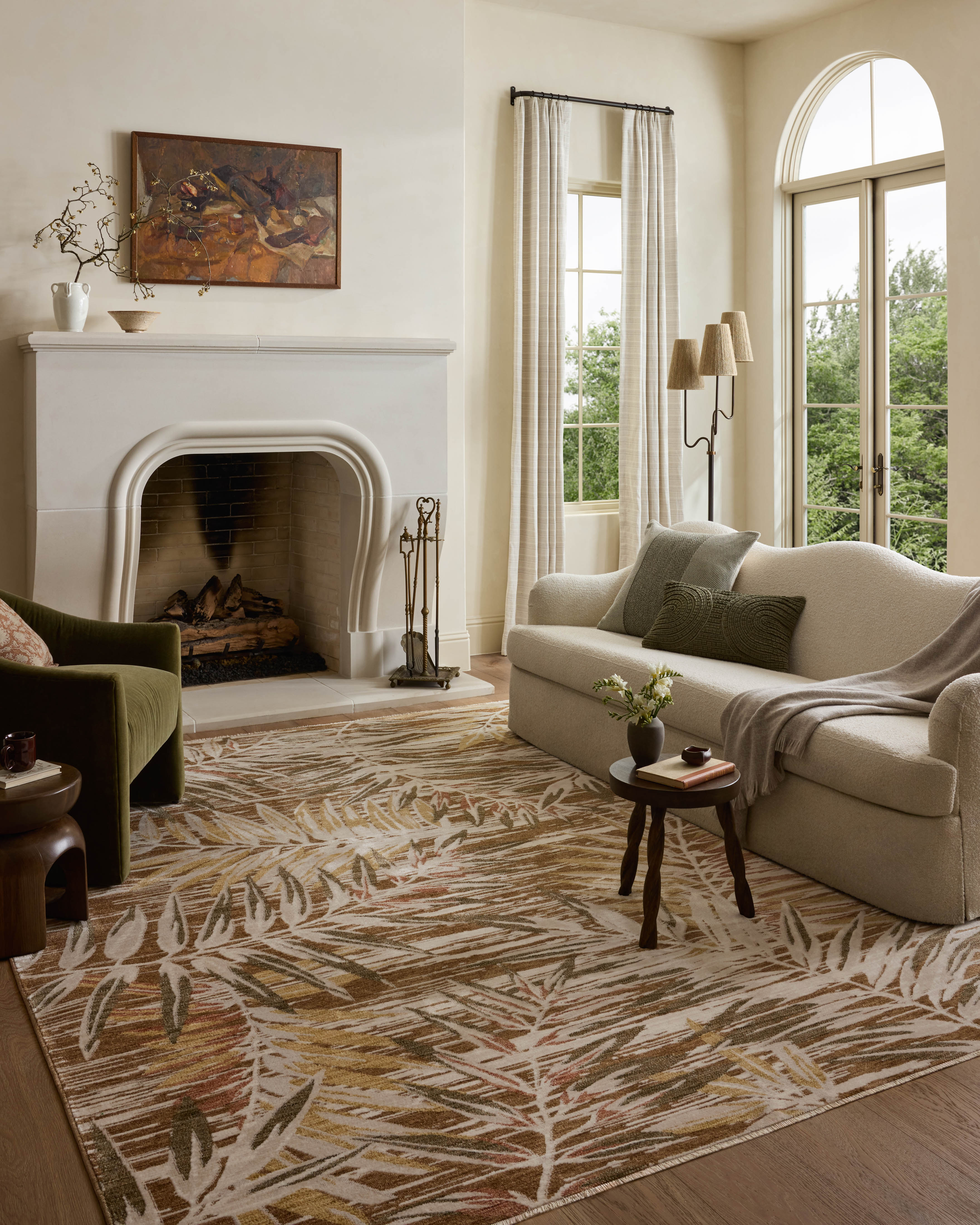 Loloi Eileen Earth / Natural 2'-6" x 7'-6" Runner Rug