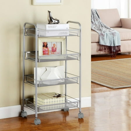 rolling cart kitchen pantry rack wheels shelving utility tier storage shelves shelf ktaxon winado metal carts
