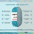 thumbnail image 3 of Yarniss Crochet Kit for Beginners,Crochet Kits with 1120 Yards Crochet Yarn Balls and 14 PCS Crochet Hooks Set Travel Knitting Crochet Supplies, 3 of 8