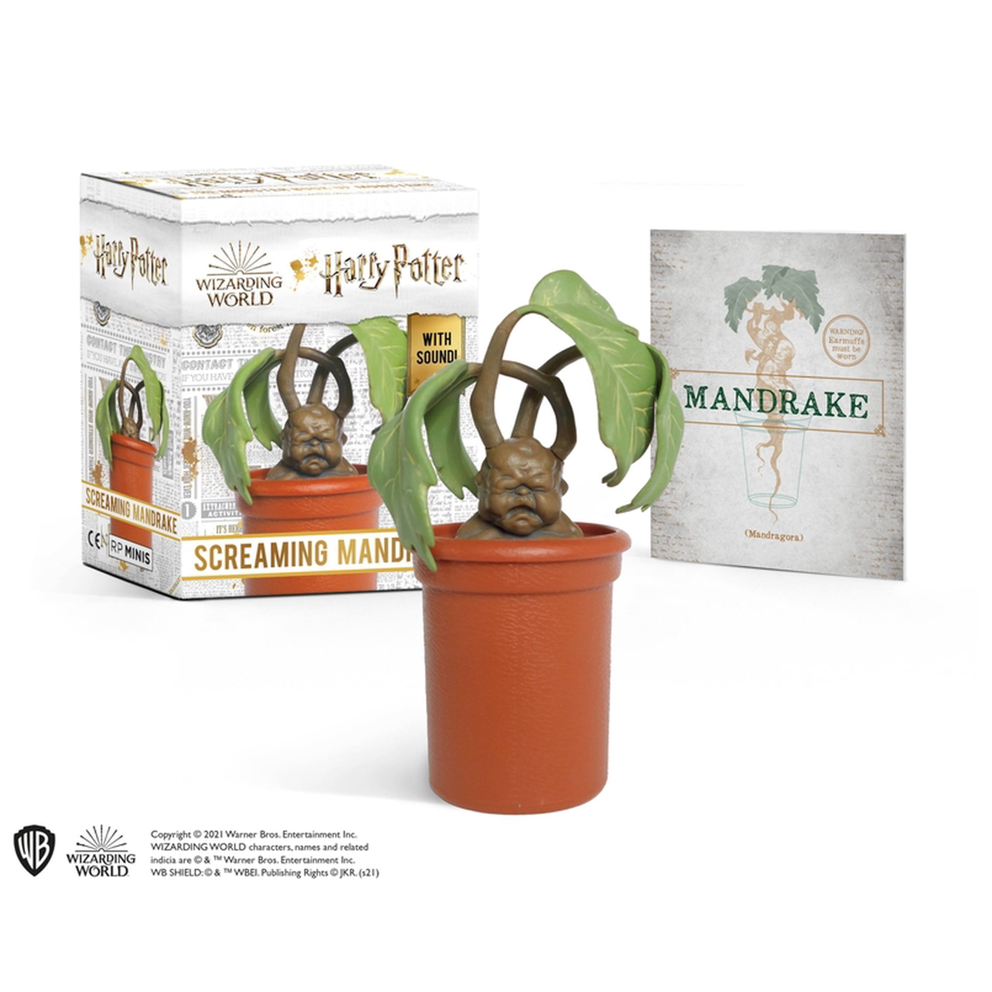 Harry Potter Screaming Mandrake : With Sound! (Paperback)