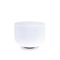 thumbnail image 1 of KVKA 432hz 8 Inch A Note Third Eye Chakra Frosted Quartz Crystal Singing Bowl with Carrying Case, Suede Striker, Singing Bowl for, 1 of 1