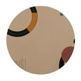 thumbnail image 2 of JEUXUS  Rustic Mid Round Tablecloth - Table Cover with Century Art Abstract Modern Boho Art Arches Print Pattern,Great for Parties,Weddings,Kitchen,Resistant Table Cover, 2 of 7