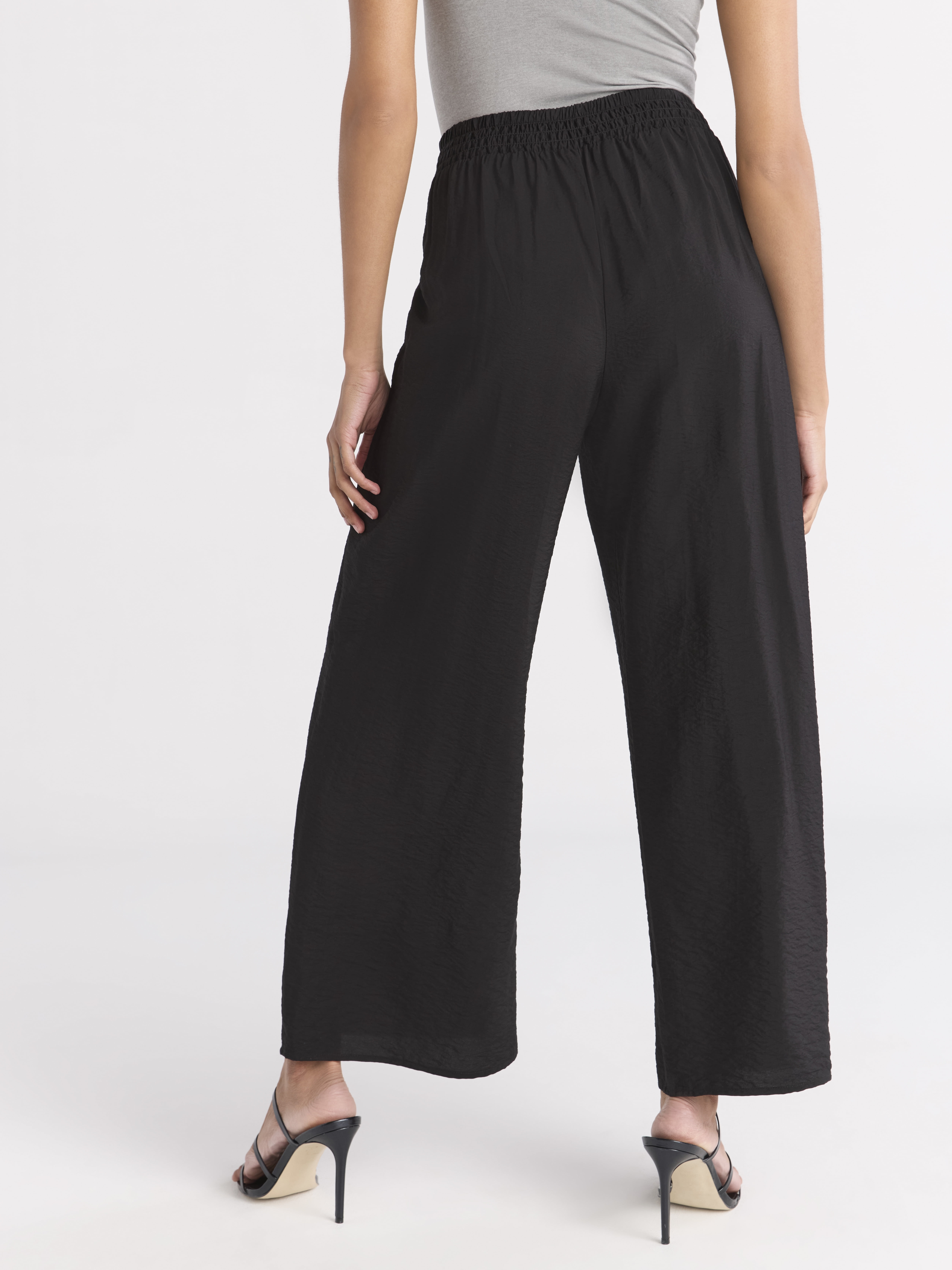 Sofia Jeans Women's and Women's Plus Drape Wide Leg Pants, 27" Inseam, Sizes XS-4X