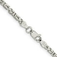 thumbnail image 3 of Sterling Silver 2.5mm Byzantine Chain (18 X 2.5) Made In Italy qbz060-18, 3 of 5