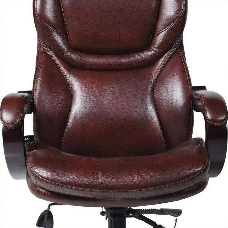 Lane executive leather office chair deals