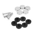 thumbnail image 3 of 48 Pcs 14mm Dia Stainless Steel Decorative Mirror Screw Cap Nails, 3 of 7