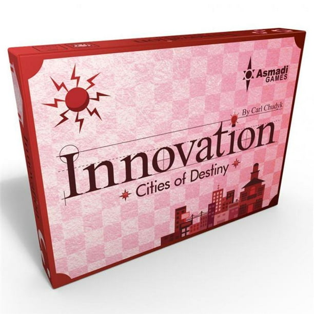 Asmadi Games ASN0153 Villes d'Innovation du Destin 3E Carte Jeux