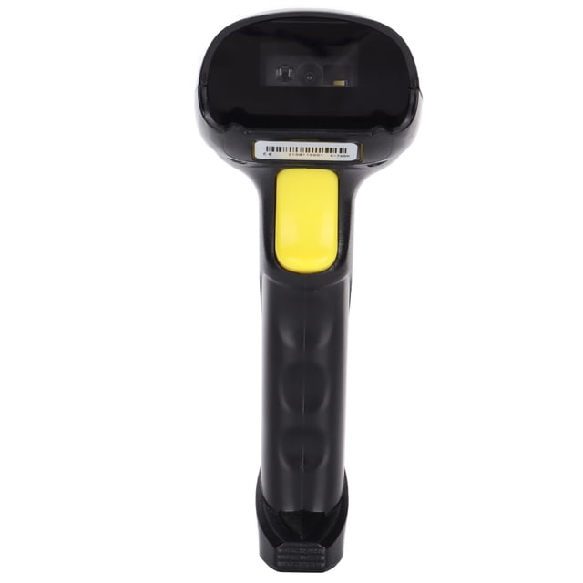QR Code Scanner, Friction Resistance Handheld Barcode Scanner Light Weight With Connection Cable For Supermarkets For Hospitals For Ticket Gates ANGGREK QR Code Scanner