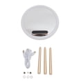 thumbnail image 2 of Vanity Mirror, 2 Lighting Modes Stylish Appearance Multifunctional Wide Application Lighted Makeup Mirror Built In Speaker  for Shops, 2 of 7