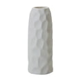 thumbnail image 2 of Ceramic Vase Minimalist White Home Decor Flower Arrangement Tabletop Accent Durable Glazed Pottery Indoor Display Modern Simple Small Medium for Kitchen Office Shelf Versatile Gift, 2 of 6