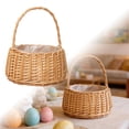 thumbnail image 1 of TIELUTT Hand Woven Handmade Items Made From Natural Materials with Various Sizes And Styles Purely Natural Airtight Food Containers Food Storage Set Food Prep Containers Glass Flour Container Containe, 1 of 7