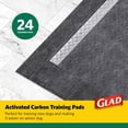 thumbnail image 2 of Almohadillas de adiestramiento para perros Glad for Pets, carbón activado XL, 24 unidades, 2 of 9