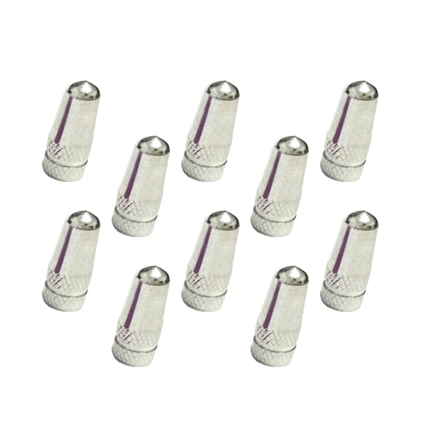 Kenally 10 piezas de tapas de neumáticos de bicicleta, cubierta de aire a prueba de polvo, accesorios de protección, cubiertas de vástago de llanta de Herramientas y ferretería Plata Kenally TO008290-04B