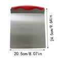 thumbnail image 3 of Baking Giant Layer Cake Spatula, Stainless Steel with Non-Slip Silicone Handle, 3 of 4