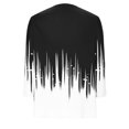 thumbnail image 4 of Camisetas para Mujer Fiudx Blusas de Salida Informales con Estampado de Manga 3/4 y Cuello En V, 4 of 6