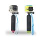 thumbnail image 4 of Palo de selfie con mango de silicona flotante, resistente al agua, soporte para cámara GoPro Hero 5 Session/Hero 4/3+ 3/2/1 Sj4000 Sj5000 Sj6000 Sj7000, con correa ajustable (naranja), 4 of 5