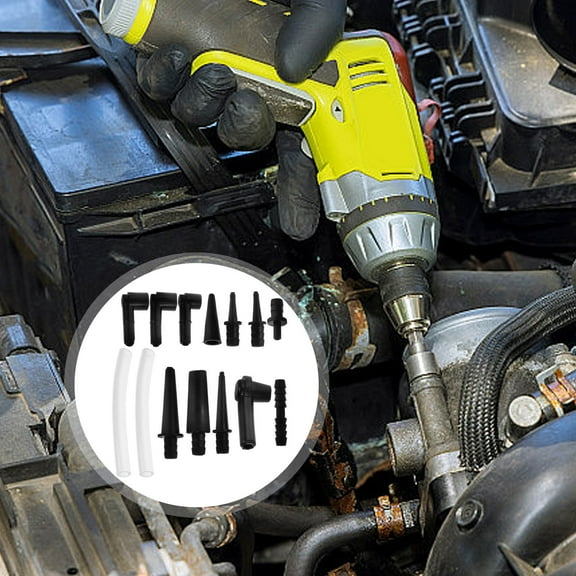 SASABAXI 1 Set Brake Oil Fluid Bleeding Kit with Rubber Material for Car Enthusiasts in Automotive Repair