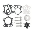 thumbnail image 1 of Water Pump Impeller Repair Kit, Professional Durable Stable Performance Rustproof 6J8 W0078 A2 11pcs Stainless Steel  For 2 Stroke Outboard 25HP 30HP, 1 of 8