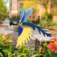 thumbnail image 4 of Molinillo de para loros, adornos de jardín , colores y , práctico Material Premium, regalos , Gloria Molino de viento de césped, 4 of 8