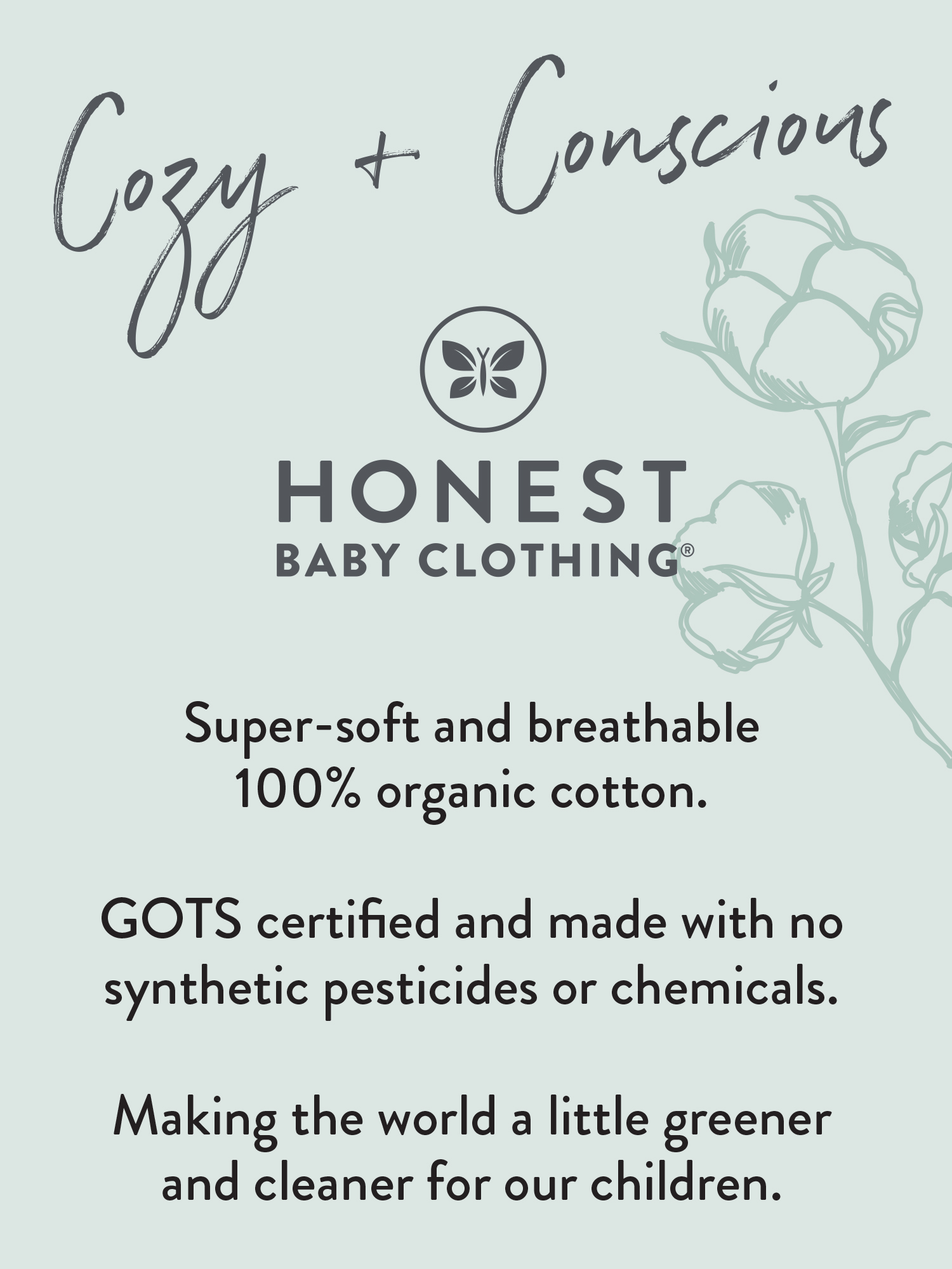 Honest Baby Clothing Organic Cotton Crib Sheet photo 5