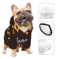 thumbnail image 4 of Uemuo Happy Thanksgiving 1 for Winter Dog Hoodie Sweatshirts with Pockets Warm Dog Clothes for Small Dogs Chihuahua-X-Large, 4 of 8