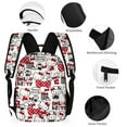 thumbnail image 6 of Hello cat Kitty backpack cartoon backpack Large Capacity Lightweight Backpack Laptop Bag 3D Printed Daypack Outdoor Sports travel Backpack Lightweight Daypack Travel Laptop Backpack, 6 of 7