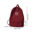 thumbnail image 4 of Women Book Bags Fashion Simple Laptop Backpacks Girl Student Backpack (Pink), 4 of 10