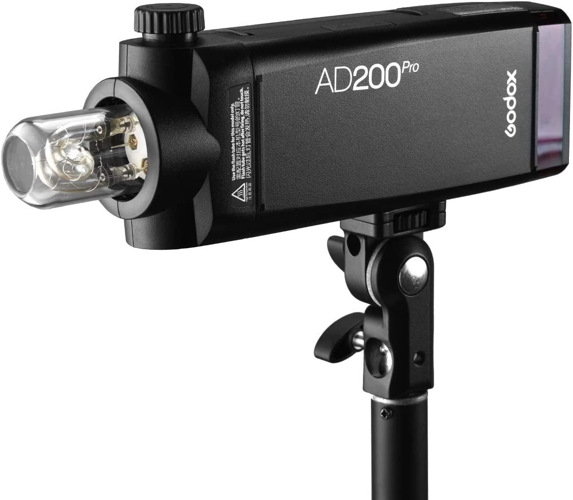 Godox AD200 Pro Flash Strobe Speedlight, 200Ws 2.4G, DSLR Camera