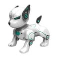 thumbnail image 1 of 2.4G Remote Control Robot Dog Programmable Smart Pet Toy With Voice Light Effects Dancing Walking Modes Stem Educational Toy For Kids 8.66X8.27X5.12 Inches, 1 of 6