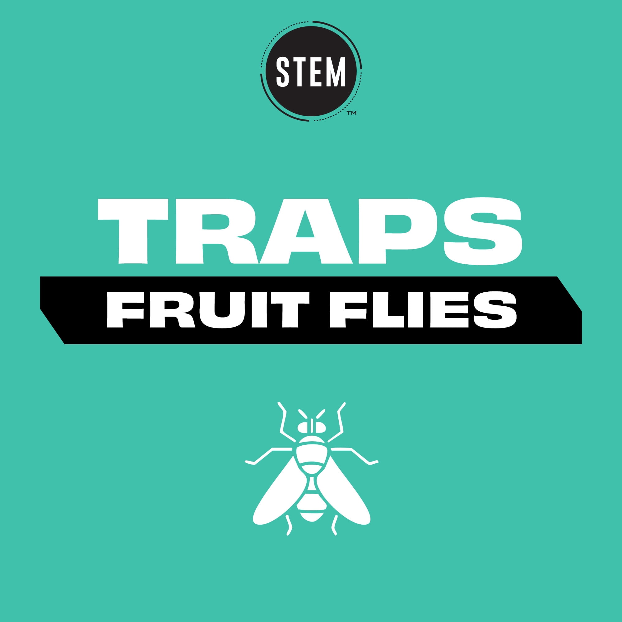 STEM Kills Indoor Fruit Flies Trap, 5.4 fl oz