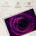 thumbnail image 6 of Elephant Stock Dewy Purple Rose Wall Art - Horizontal Canvas Wall Art - Living Room Wall Decor - Gothic Canvas - Purple And Black Decor - 24" x 16", 6 of 8