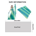 thumbnail image 7 of 98 x 47in Lightweight Imitated Silk Fabric Scarf Belly Dance Scarf Hand Scarf Veils Shawls, 7 of 7