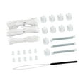 thumbnail image 5 of funtasica RV Pleated Shade Repair Kit Repair and Maintain Lightweight Trailer Replacement Hardware Accessories RV Repairing Kit White, 5 of 8