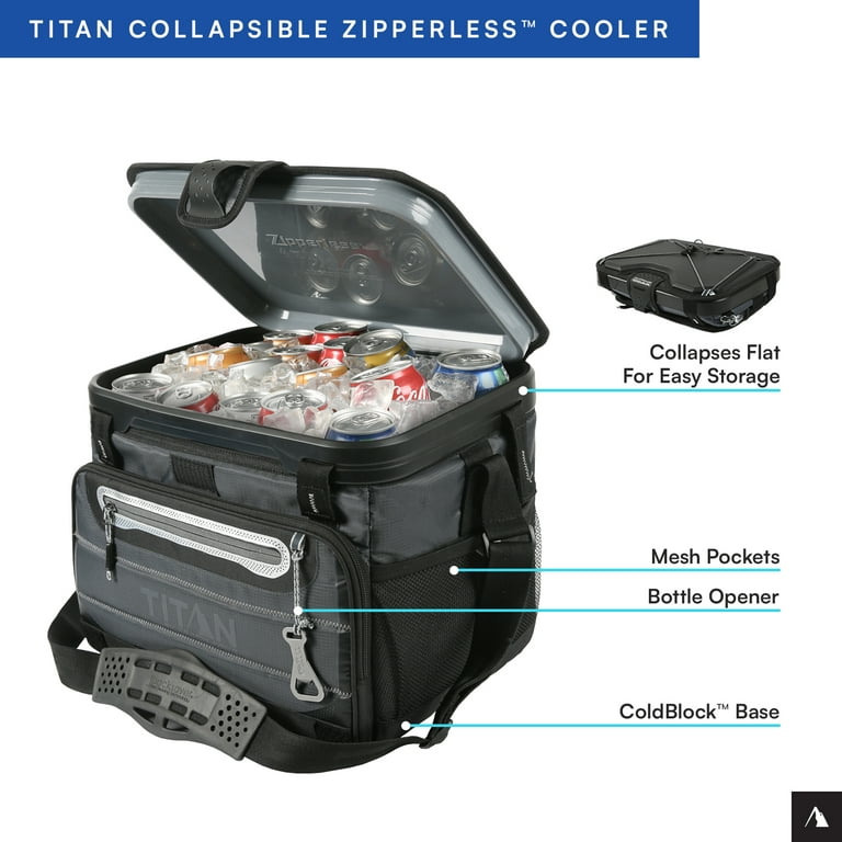 かつどん Titan by Arctic Zone 40 Can, 27 Quart Collapsible Zipperless Soft
