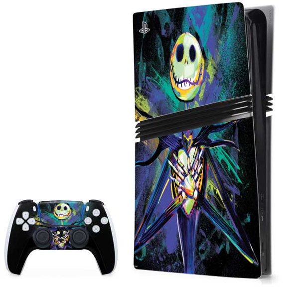 Skinit Disney The Nightmare Before Christmas Jack Skellington Art PS5 Pro Bundle Skin