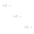 thumbnail image 3 of Vogacara Sun Glass Chic Práctico Diseño Único Hermoso Sin Montura Fiesta de Baile Multifuncional Peso Ligero para Mujer Rosa Type1 NO1 Vogacara CBP301646, 3 of 6