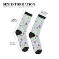 thumbnail image 3 of KLL Happy Easter Print Cool Socks Men's Women's Crew Socks Funny Crazy Novelty Stockings, 3 of 7