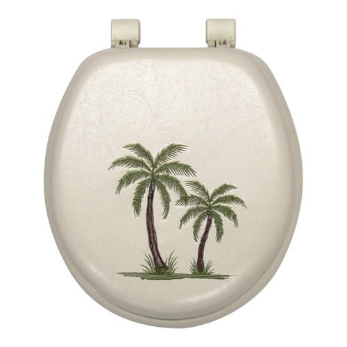 palm tree toilet seat