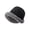 1-Black4321, variant on XIAOCHA Women’S Fleece‑Trim Bucket Hat Solid Hats Outdoor Fall‑Winter Toque,White