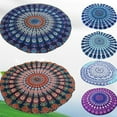 thumbnail image 2 of Indian Mandala  Roundie Beach Throw Tapestry Hippy Boho Gypsy Beach Towel, 2 of 10