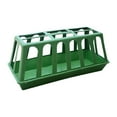 thumbnail image 1 of Comedero para pollos, comedero tipo bandeja, comedero para pollitos, cubo de alimentación con múltiples agujeros para pollitos. 16 Hoyos, 1 of 9