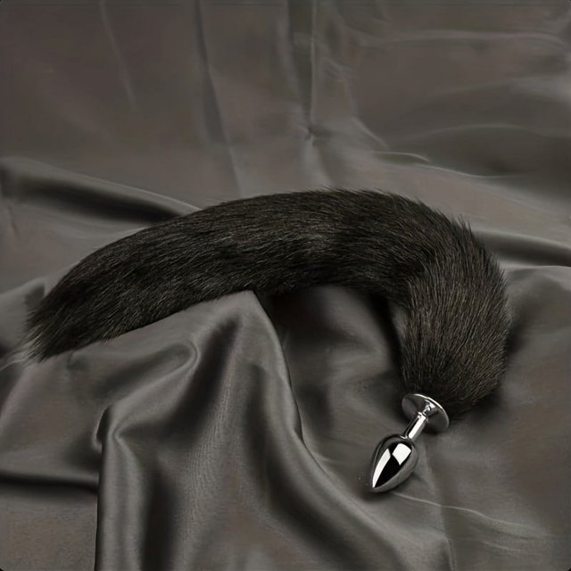 Sex Toys For Woman Cosplay Fox Mask Tail Anal Plug Metal Anus Butt Plug Mask Half Cat Mask Party Sexy Adult Mask Game Masks BDSM
