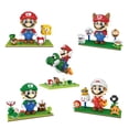 thumbnail image 2 of Bloques de construcción de microbloques de Mario Super Bros voladores, figuras de anime de dibujos animados, muñecos coleccionables, modelos de ladrillos DIY, juguetes para niños, 2 of 5