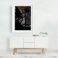 thumbnail image 2 of Tree Shadows on Brick - Queens New York Photography White Framed Wall Art Print 16 x 24 inches, 2 of 3