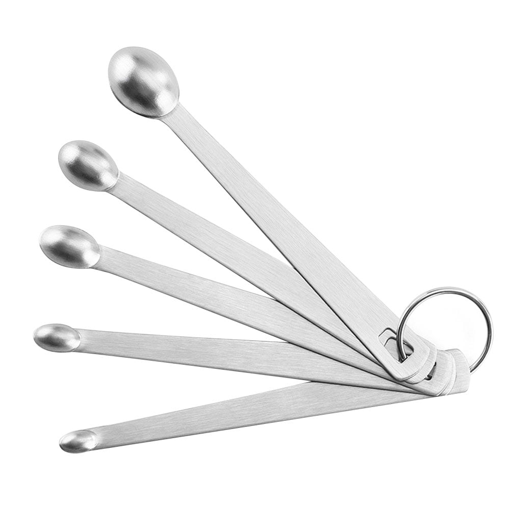 11.5*1.5cm Measuring Spoons Steel Mini Set Smidgen Pinch Dash KITS