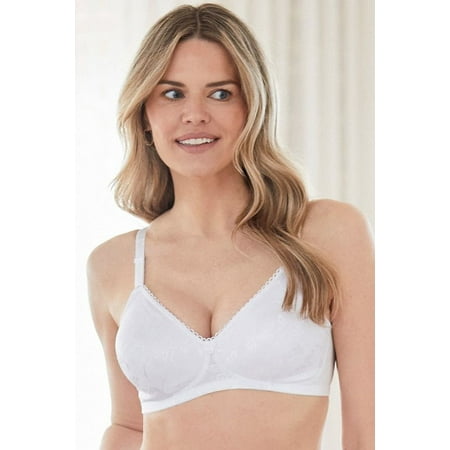 Bestform Floral Jacquard Wireless Soft Cup Bra with Lightly Lined Cups 5006222