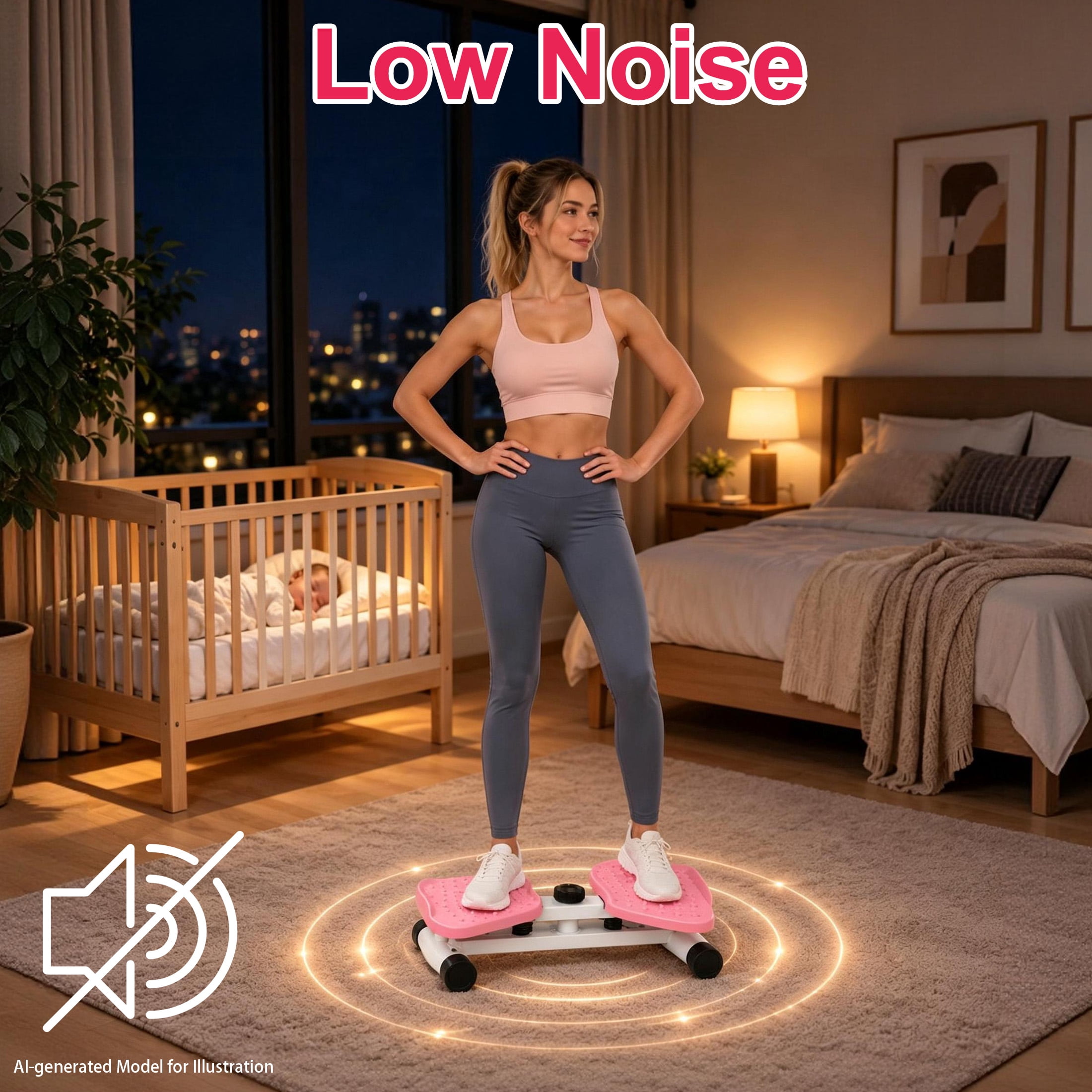 Waist Twister, 330LBS Weight Capacity Waist Twister for Women