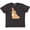 Vintage Black, variant on Easter Cute Floppy Ear Brown Bunny Youth T-Shirt