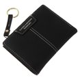 thumbnail image 5 of KAKOWELY 1 llavero para mujer, monedero, tarjetero, monedero (negro), 5 of 5