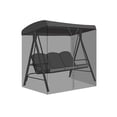 thumbnail image 1 of Mosquito Netting for Patio Porch Swing Net Outdoor Mesh Screen with Zipper, 1 of 8